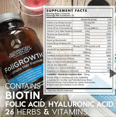 FoliGROWTH Ultimate Hair Nutraceutical
